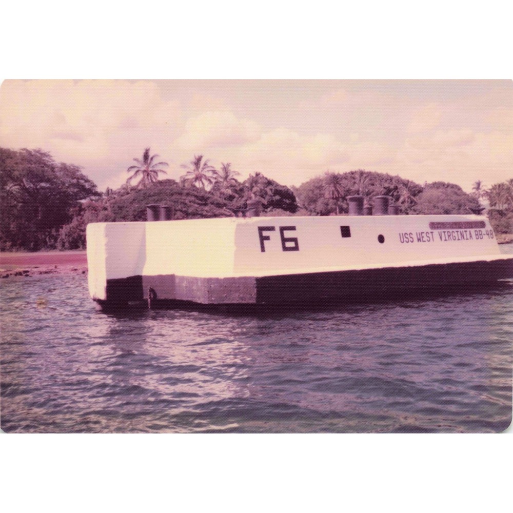 Vintage 1970s Pearl Harbor Battleship Row USS Tennessee Nevada Photos Lot of 8 - Picture 1 of 8